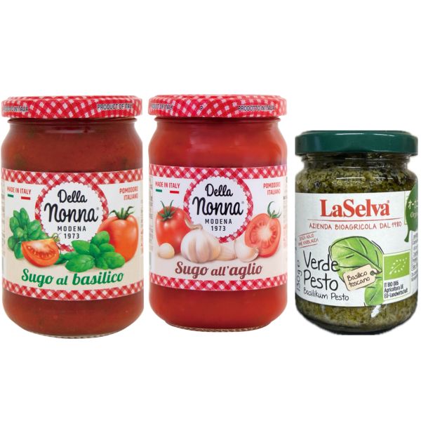 【パスタソース12個セット】 選べる4種類 トマト ガーリック バジル アソート ペースト デラドンナ ラセルバ 肉料理 魚料理 パスタ ソース 送料無料 数量...
