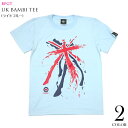 UKバンビ Tシャツ ( ライトブルー ) sp008tee-lb -F完- PUNKROCKER ロッカー パンクロックTシャツ パンキッシュ モッズ かっこいい バンド ロンドン イングランド オリジナル メンズ レディース 男女兼用 水色 春夏秋服コーデ 大きいサイズ 半袖