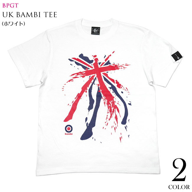 UKバンビ Tシャツ ( ホワイト ) sp008tee