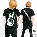 Rocker? TVc (ubN) BPGT sp029tee-bk -Z-  F Guitar M^[ bNTVc bJ[ bN[ oh Cu tFX AJW JWA IWi Y fB[X jZbNX 傫TCY Rbg100%yRCPz