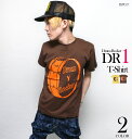 Drum Rocker 1（ドラムロッカー） Tシャツ（ダークブラウン）BPGT sp030tee-Z完- バンビ ドラム ドラマー ロックンロール好き バンドマン ライブコーデ フェス バックプリント アメカジ カジュアル オリジナル 半袖 メンズ レディース 茶色 春夏秋服コーデ【RCP】