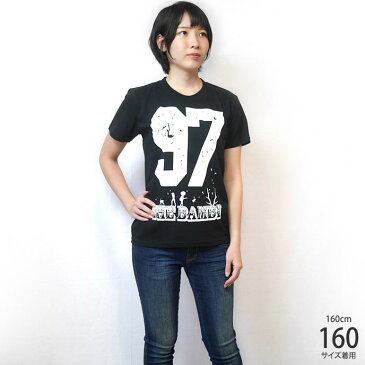 bambi97 Tシャツ (ブラック) sp055tee-bk-Z完- 半袖 黒色 トップス ロゴマーク パンクロックTシャツ グラフィック プリント メンズ レディース 男女兼用 カジュアル アメカジ かっこいい おしゃれ オリジナルブランドコットン綿100％【RCP】