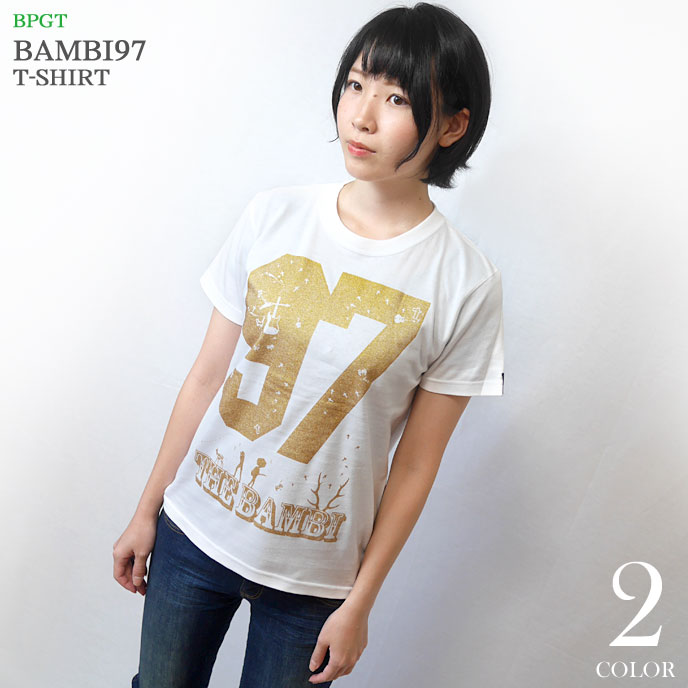 bambi97 Tシャツ (ホワイト) sp055tee-wh-Z-