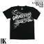 GARBAGE SOUND ガベージサウンド Tシャツ (ブラック) pornoinvarders pi012tee-bk -Z- 半袖 黒色 ギター柄 PUNKROCK パンクロックTシャツ バンドTシャツ カジュアル ストリート ライブフェスコーデ メンズ レディース かっこいい コットン綿100%【RCP】