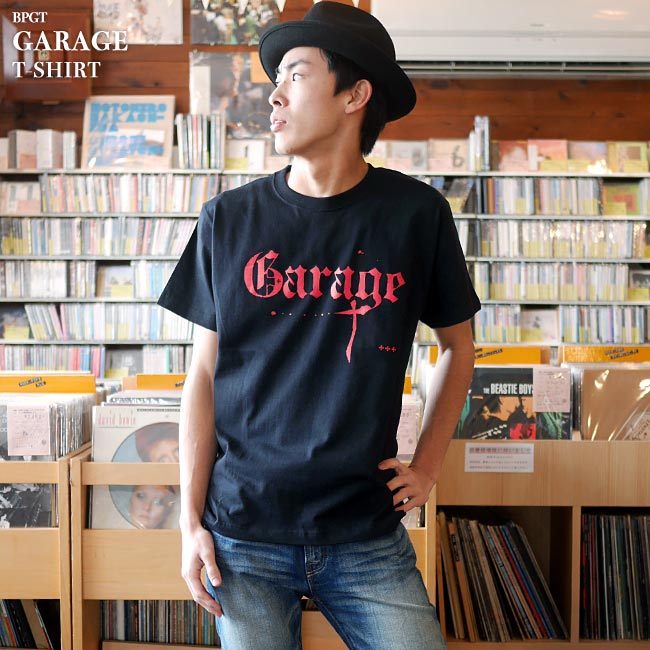 楽天Tシャツ屋さん　バンビGarage（ガレージ） Tシャツ （ブラック） sp043tee-bk-X- 半袖 黒色 ロックTシャツ ロックンロール バンド 音楽 ライブ フェスコーデ カジュアル ストリート かっこいい メンズ レディース ユニセックスブランド 大きめサイズ コットン綿100％【RCP】