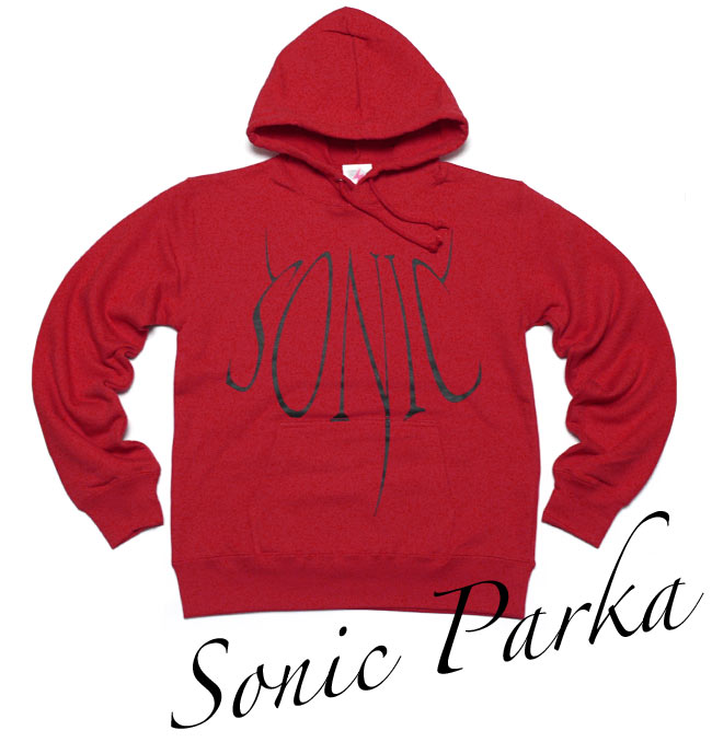 SONIC スウェット パーカー -LPR a02pk -Z完- ロックバンド ソニック 楽譜 音楽 ミュージック Parka アメカジ プルオーバー レディース ガールズ かっこかわいい オリジナルブランド 春秋冬服 コットン綿100% Tシャツ屋さんバンビ【RCP】