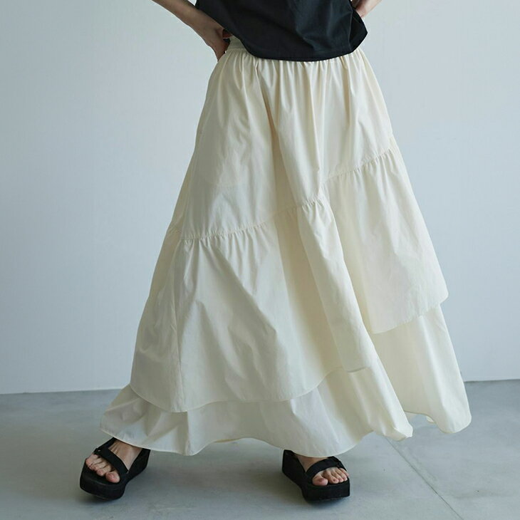 【enhp1】ティアード スカート【enn006】【即納：5-7営業日】【送料無料】メ込2