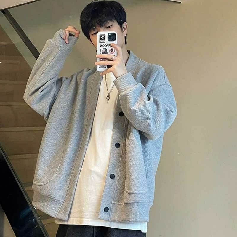 メンズ カーディガン アウター ゆっ