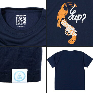 BAMBOO SHOOTS バンブーシュート【速乾 Tシャツ】Sup TEE ティープリント T T-SH 半袖 アウトドアファッション CAMP キャンプ フェス フジロック 岡部文彦 バリカンズ VALLICANS SOTOKEN おしゃれ かっこいいTシャツ サラサラ GOOUT