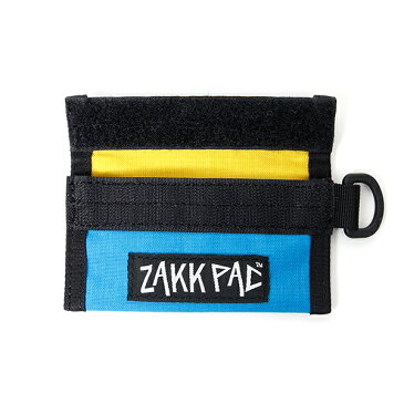 ZAKKPAC ザックパックCOIN CASE BLUE/YELLOW コインケース ブルー/イエロー コインケース コンパクト カードケース アウトドア　CAMP FES キャンプ フェス ギア