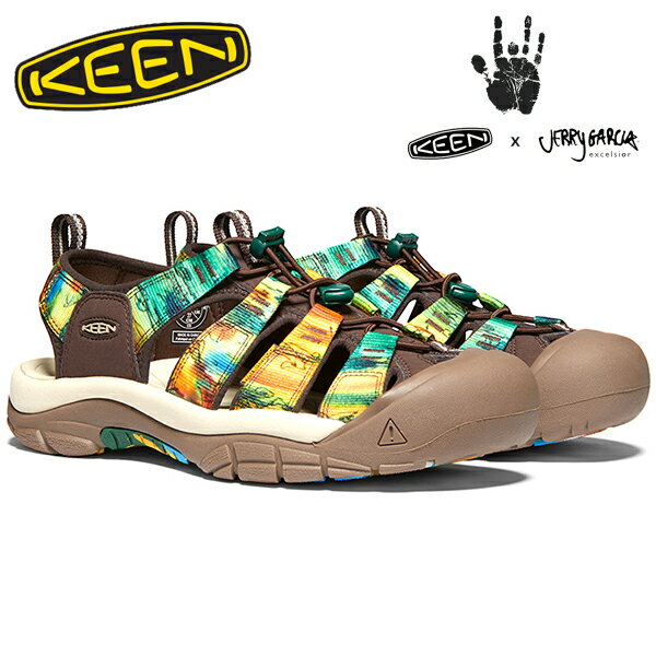 ★SALE★セール商品・返品交換不可★KEEN キーン KEEN×JERRYGARCIA キーン×ジェリーガルシア NEWPORT RETRO M BANYAN TREE ニューポート レトロ メンズ バンヤンツリー シューズ アウトドア サンダル