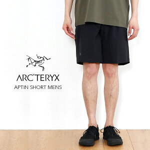 【2022年春夏】ARC'TERYX アークテリクス APTIN SHORT MENS アプティン ショーツ メンズ BLACK 黒 ブラック S～XL [正規取扱品]【送料無料】