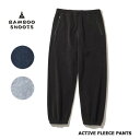  SALE40OFF BAMBOO SHOOTS ou[V[g ACTIVE FLEECE PANTS ANeBut[X pc 2203005 S3F M L XL ԕis  PTUP 