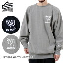 COMMON EDUCATION RGfP[V REVERSE WEAVE CREW SHIRT o[XEB[uN[Vc Y  XEFbg Jbg\[ ԕis  PTUP 