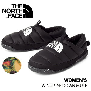 THE NORTH FACE ザ ノースフェイス W NUPTSE DOWN MULE ウィメンズ ヌプシ ダウンミュール NFW02271 22秋冬 レディース シューズ【PTUP】