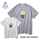 BAMBOO SHOOTS バンブーシュートPHOOD FOR THOUGHT フードフォーソート P220101 Phシリーズ Tシャツ 半袖 メンズ レディース WHITE/H.GREY S/M/L/XL ピーエイチ