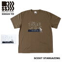 ★SALE50％OFF★BAMBOO SHOOTS SOUVENIR バンブーシュート スーベニア 速乾TEE SCOUT STARGAZING スカウトスターゲイジング 2202025 ユニセックス 【返品交換不可】