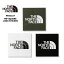 THE NORTH FACE  Ρե TNF SQUARE LOGO STICKER TNF   ƥå NN32227 ֥å/ۥ磻/˥塼ȡ 9.59.5PTUP