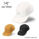 ARC 039 TERYX アークテリクス CALIDUM 5 PANEL HAT カリダム5パネルハット 24SS 06984 全2色 BLACK/ARCTIC SILK