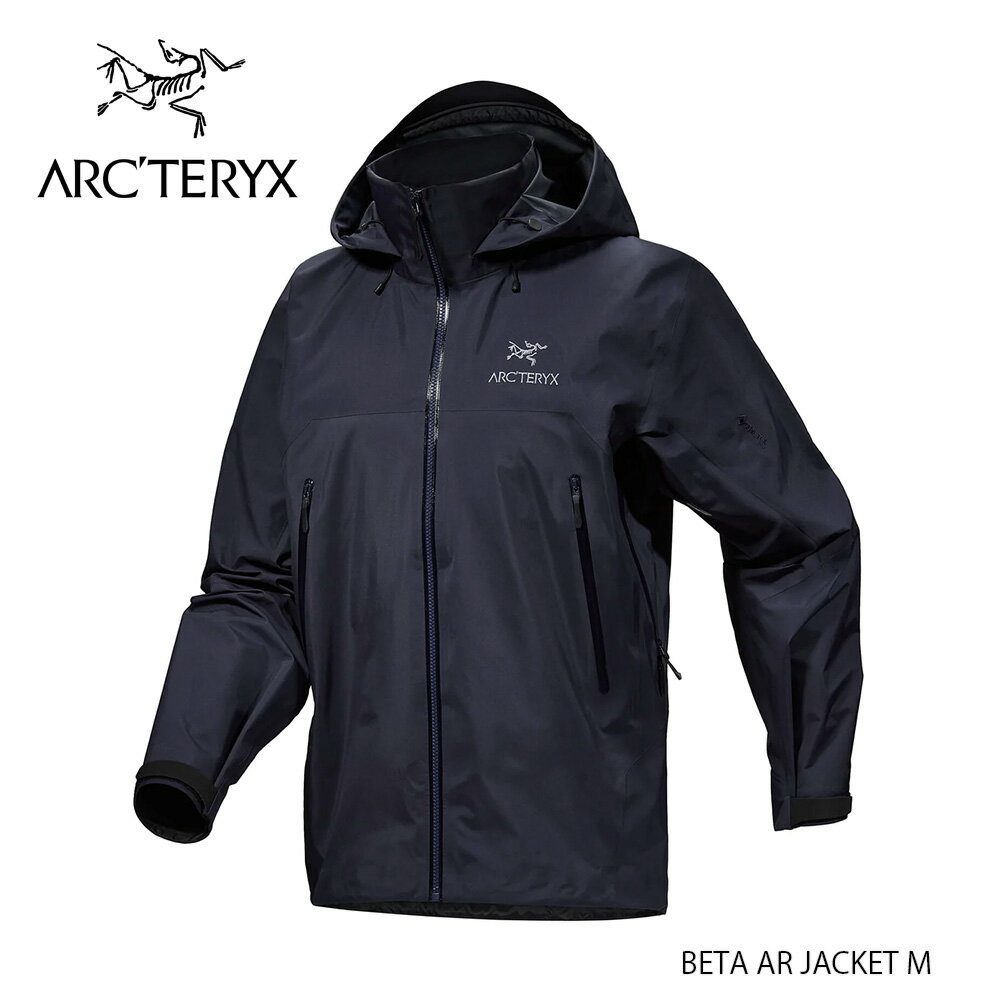 アークテリクス アウター メンズ ARC'TERYX アークテリクス BETA AR JACKET M - ベータARジャケット メンズ 24春夏 X000007082 バードエイド対象 BLACK SAPPHIRE S/M/L