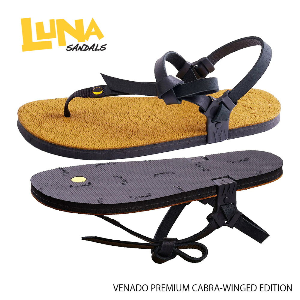 LUNA SANDALS ルナサンダル VENADO PREMIUM CABRA-WINGED EDITION ベナード プレミアム カブラ ウィングエディション 24春夏 2246 メンズ サンダル 24cm/24.5cm/25cm/25.5cm/26cm/26.5cm/27cm/27.5cm