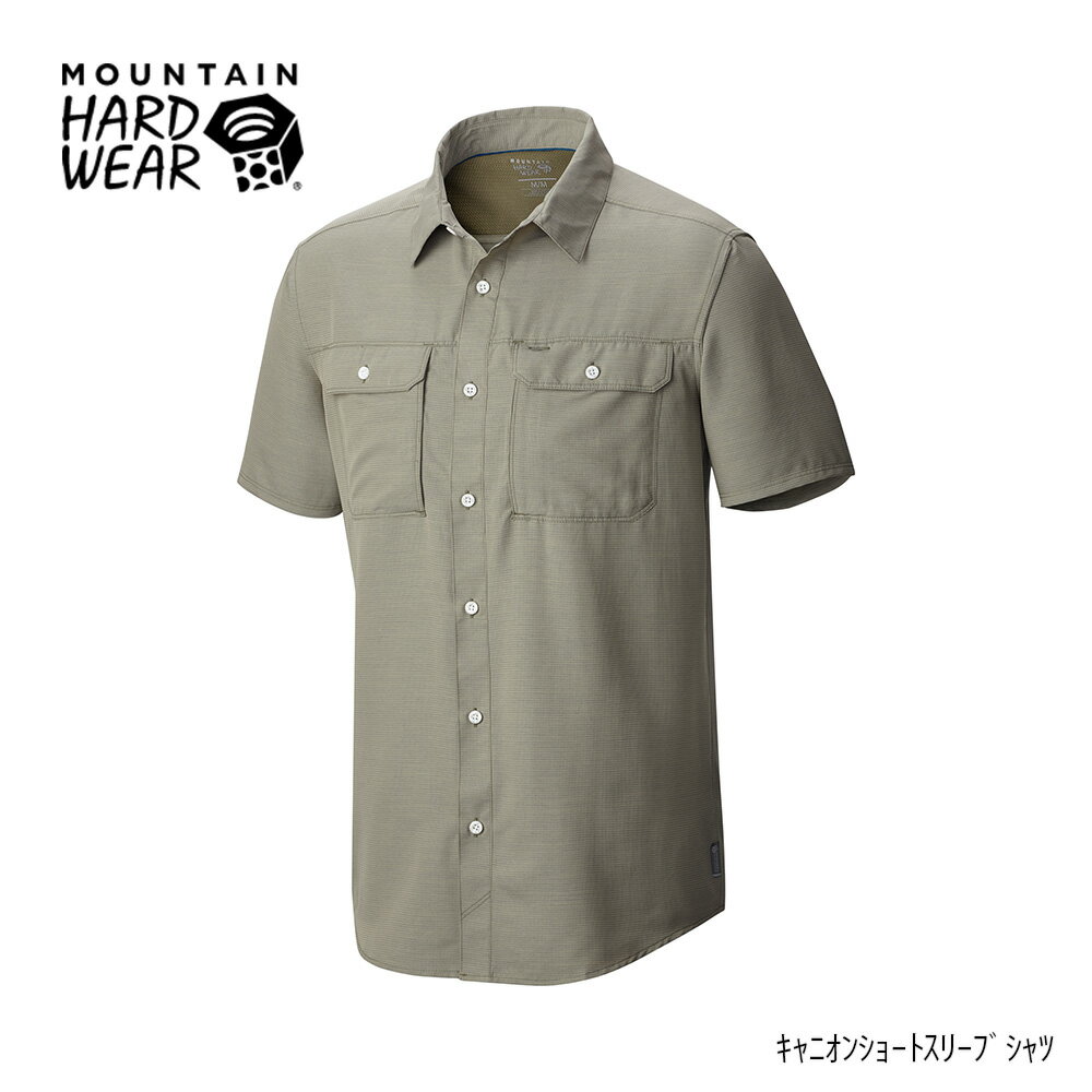 MOUNTAIN HARD WEAR マウンテン ハード ウェア CANION SHORT SLEEVE SHIRT キャニオンショートスリーブ シャツ 24春夏 OE7044【PTUP】