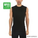 MINUS33 マイナスサーティースリー MICRO SLEEVELESS マイクロ スリーブレス メンズ BLACK M/L ノースリーブ 24春夏 1003...
