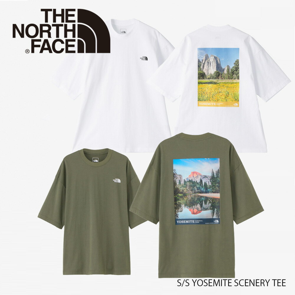 THE NORTH FACE ザ・ノースフェイス S/S YOSEMITE SCENERY TEE ショートスリーブ ヨセミテ シーナリー ティ 24春夏 NT32436