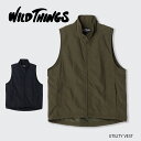 WILDTHINGS ワイルドシングス UTILITY VEST ユーティリティ ベスト 24春夏 WT24010AD メンズ