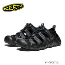 KEEN キーン HYPERPORT H2 ハイパーポート エイチツー 25春夏 1028652 BLACK/STEEL GREY 26.5cm/27cm/27...