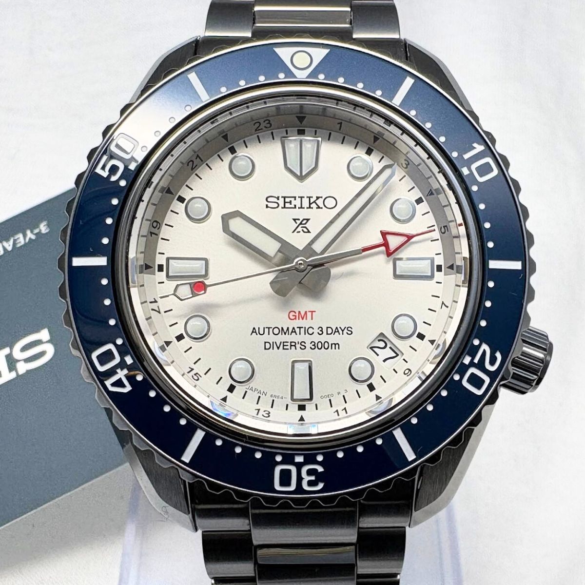 【外箱・内箱、保証書】Seiko セイコー プロスペックス SBEJ029/6R54-00P0 SS メンズ 腕時計