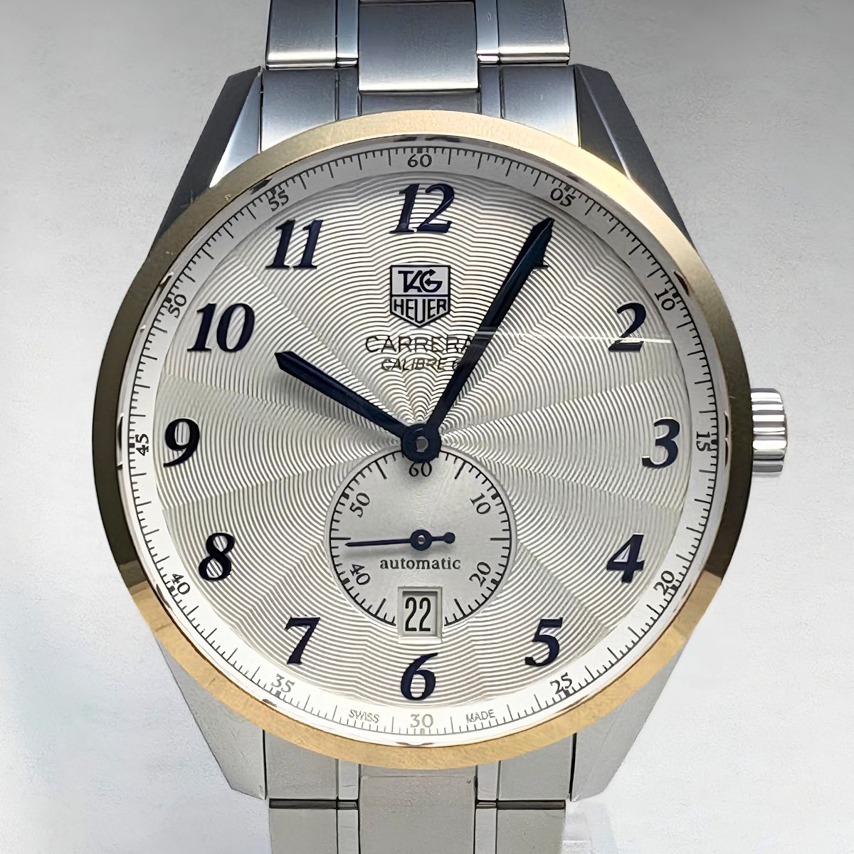 TAG HEUER タグホイヤー カレラ ヘリテージ WAS2153.BA0732 キャリバー6 メンズ 腕時計