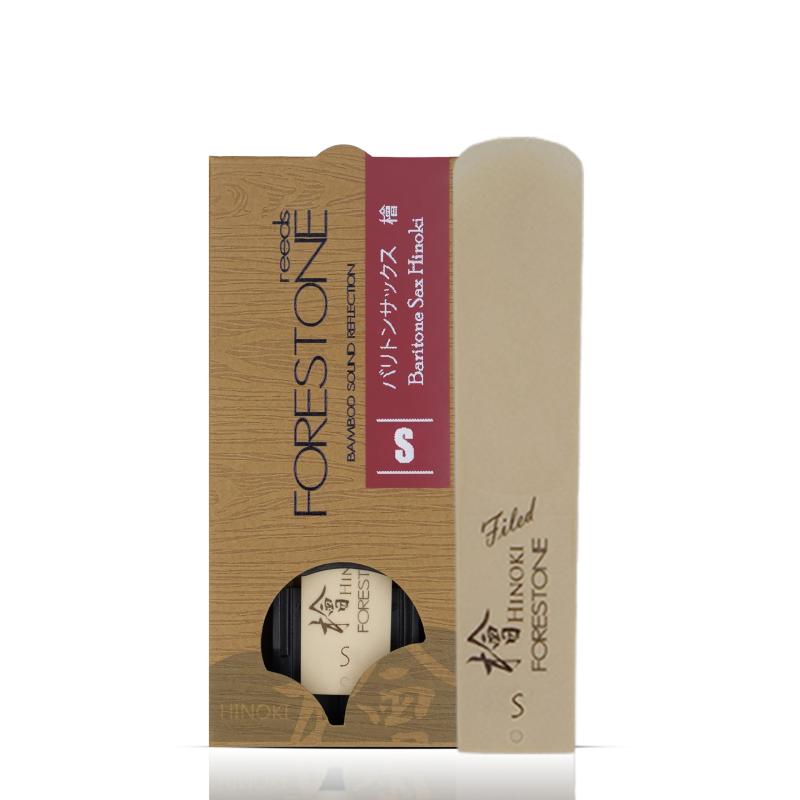 樂天商城 - FORESTONE フォレストーンリード Hinoki バリトンサックス用 【硬さ：S ソフト】 FHBS