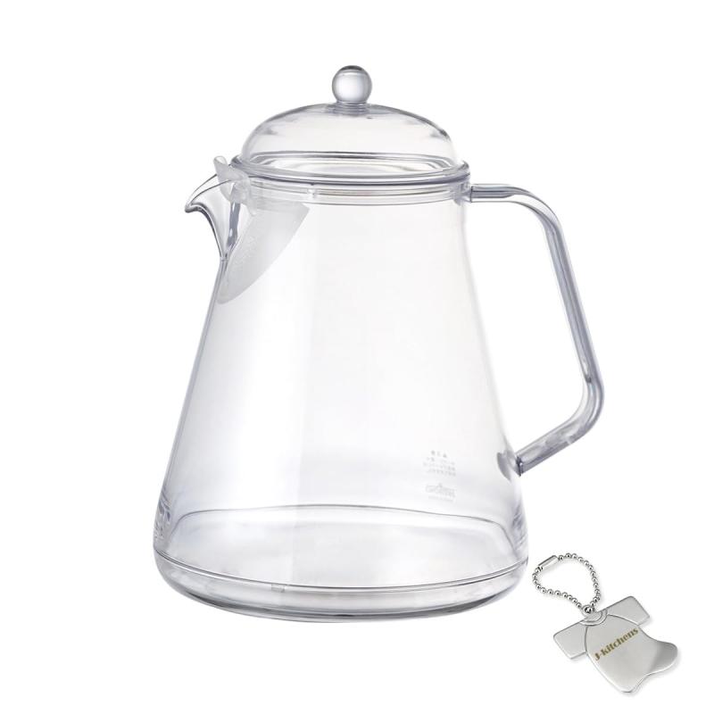 乐天商城 - J-kitchens Harmony ハーブティー サーバー われにくい 日本製 水 麦茶 等にも 1100ml オリジナルタグ付