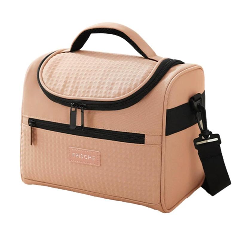 Rakuten - [Senteria] ランチバッグ 保冷バッグ 大容量 お弁当 保冷 8L 大きめ おしゃれ 撥水 保温 軽量 肩掛け 3way 斜め掛け クーラーバッグ 小型 お弁当袋 通勤 通学 飲み物 ピクニック 遠足 花見 耐久性
