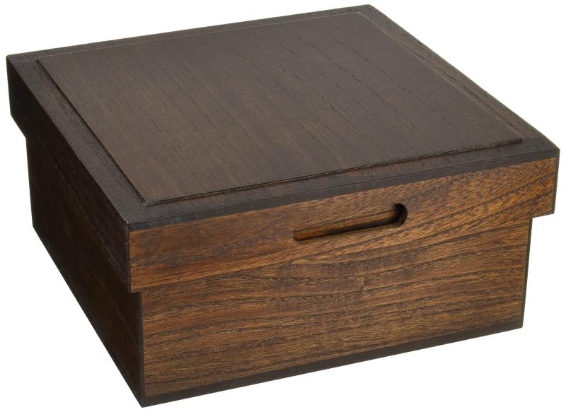 Rakuten - 遊器浪漫 箱膳 マルチ 24.5x24.5x12cm 木製 日本製
