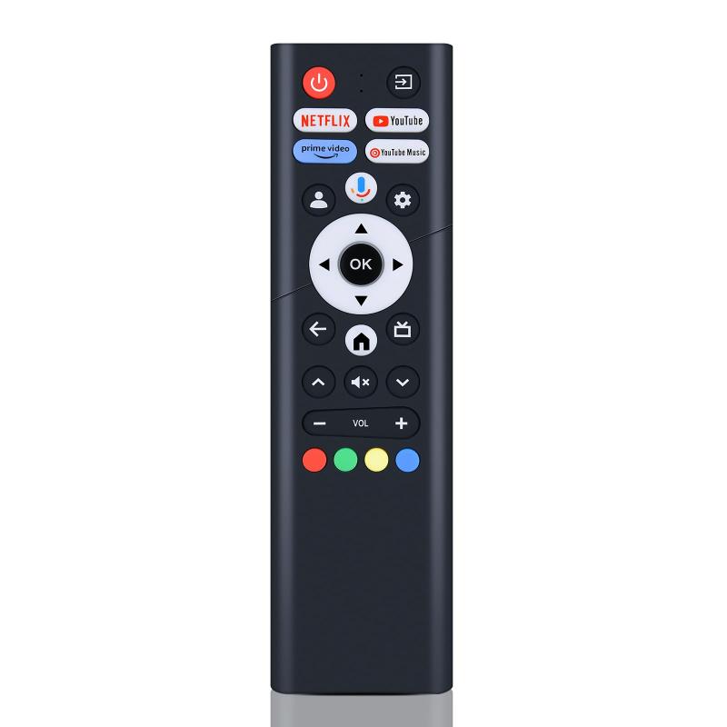 Rakuten - DOJETA チューナーレスリモコン for YAMAZEN Qriomリモコン 音声リモコン Google TV用 QRK-40TL2K QRK-32TL2K QRK-43TL4K対応