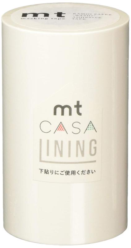 Rakuten - カモ井加工紙 mt CASA LINING 100mm MTCALI02 [100mm×20m] 壁紙 下貼り用