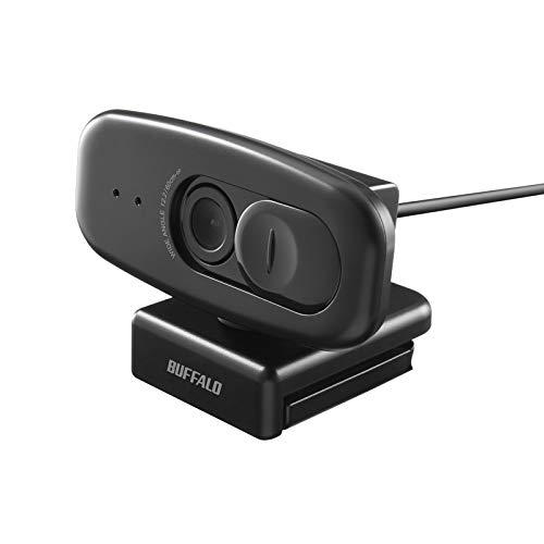 Rakuten - バッファロー 200万画素 WEBカメラ 広角120°マイク内蔵（ブラック） BSW500MBK