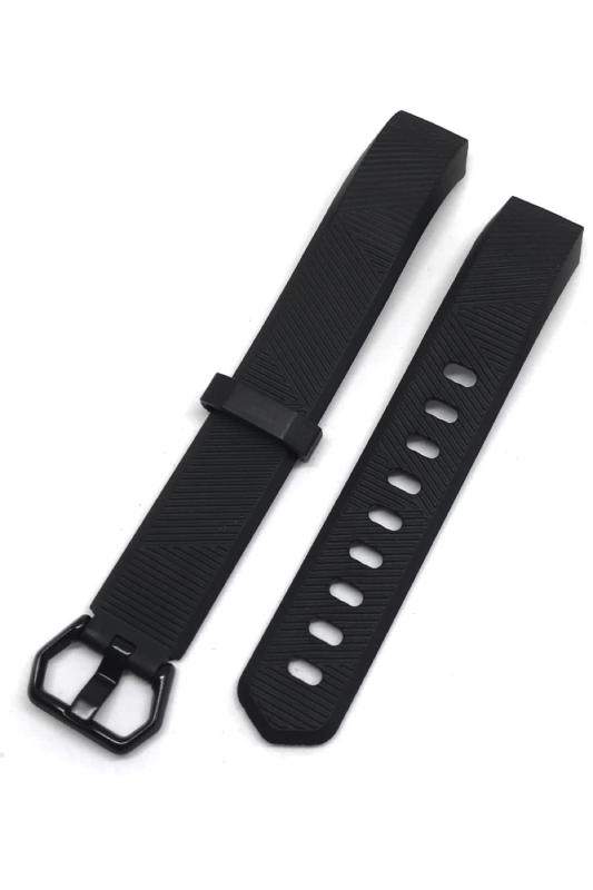 Rakuten - wumio Fitbit Alta HR 互換バンド 黒 Sサイズ シリコン ベルト Fitbit Alta 対応 交換 予備 消耗 シンプル 耐水 軽量 ストラップ スポーツ フィットビット アルタ