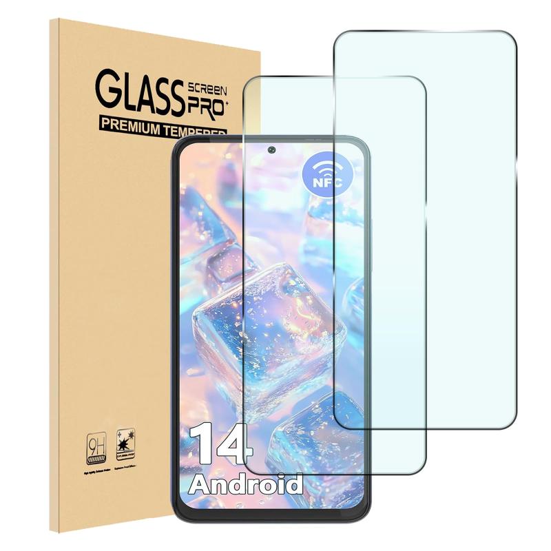 For 対応 Oukitel C58/C58 Pro/ C65/C65 Pro ガラスフィルム 指紋防止 Oukitel C58/C58 Pro/C65/C65 Pro保護フィルム 指紋認証 ShellChic 耐衝撃 強化ガラス液晶保護フィルム 高光沢