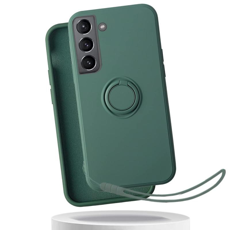乐天商城 - Galaxy S21 シリコン リング ケース ストラップ
