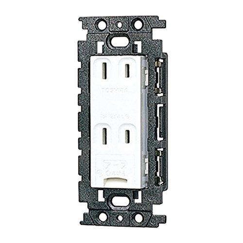 Rakuten - TOSHIBA(東芝) E'S 絶縁アースターミナル付ダブルコンセント ニューホワイト NDG2182N WW