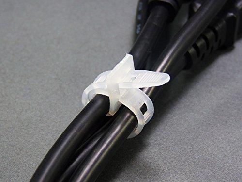 テクノベインズ ケーブル結束バンド 12.5cm 20本入り (白) TSTA125PK-W0-20