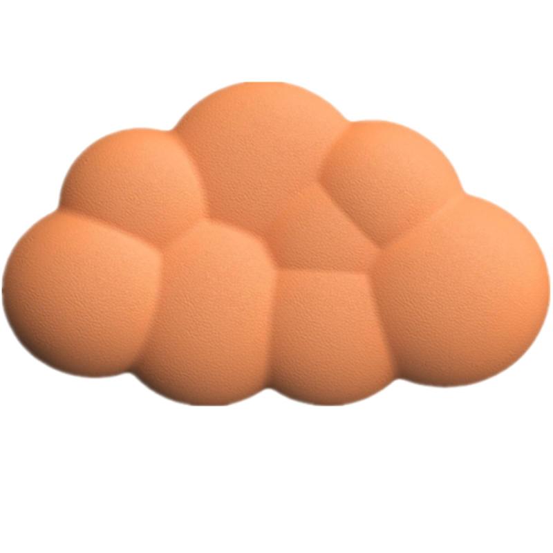 Samcos Keyboard Wrist Rest Cushion, Cloud-Shaped Wrist Support, Breathable, Soft Material, for PC Gaming, Office Work, Laptops, and Computer Keyboards.