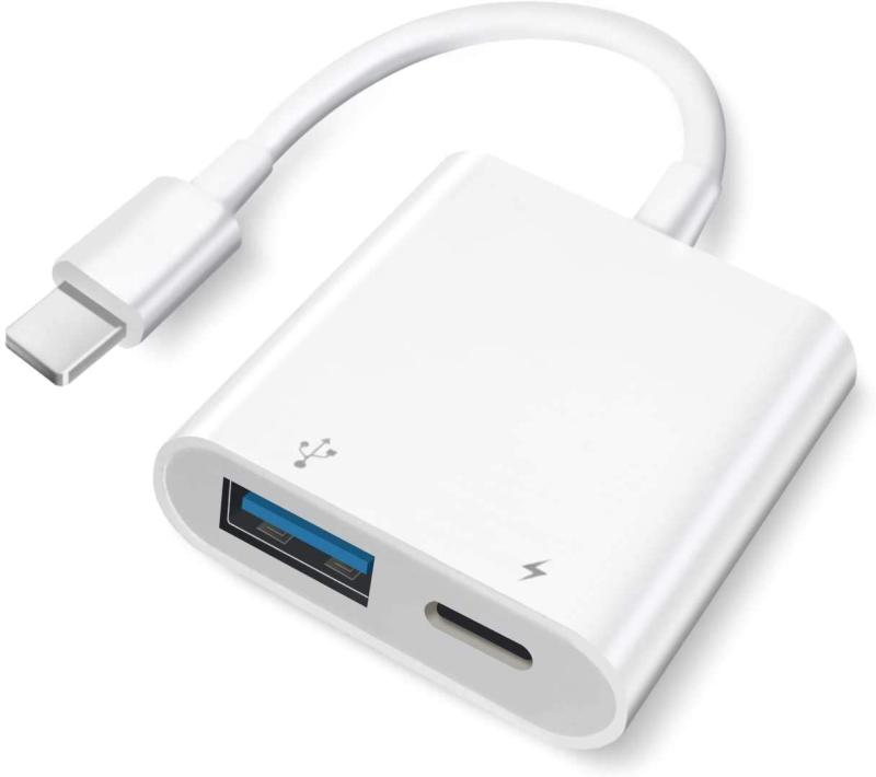 Rakuten - Moxuyo OTG for Phoneカメラアダプタ USB変換 USB A(メス)