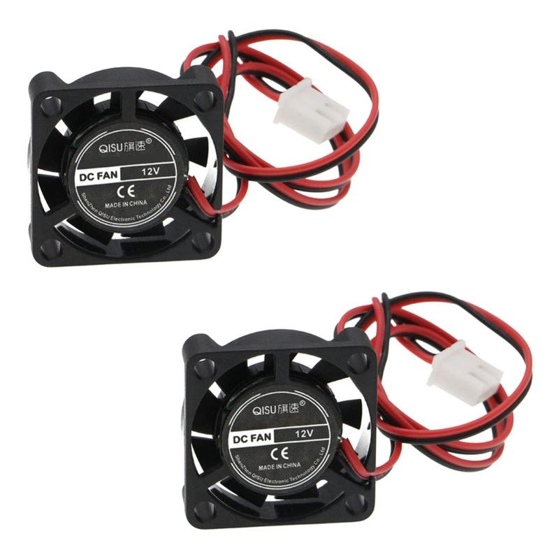 PENGLIN 2個 冷却ファン DC 5V/12V 2507 25mmx25mmx7mm ミニクーラーファン DCブラシレスファン
