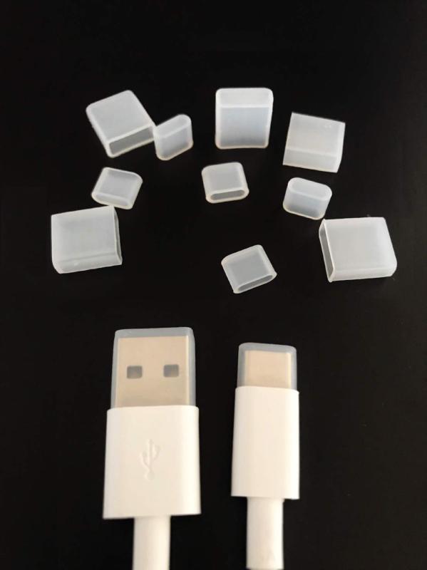 樂天商城 - Access <5セット> シリコン製 タイプC ケーブル 両端保護キャップセット (タイプC コネクタ用×5個/USB-Aコネクタ用×5個) EC32-10P