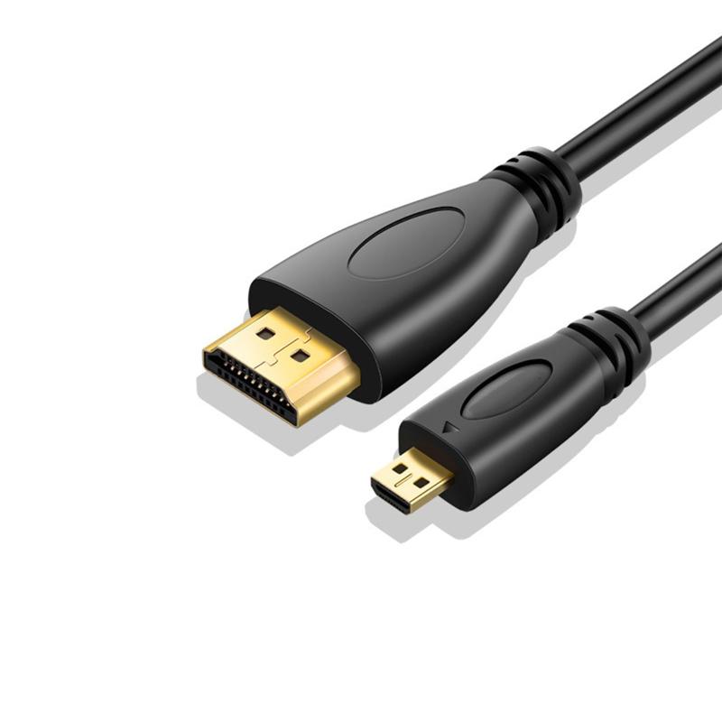 乐天商城 - Micro HDMIケーブル HDMI延長ケーブル Micro HDMI to HDMI変換アダプター 4K 30Hz 3D 双方向伝送 高速18Gbps G-oPro/テレビ/デジカメ/ビデオ/アクションカメラなどに対応 (1.5M)
