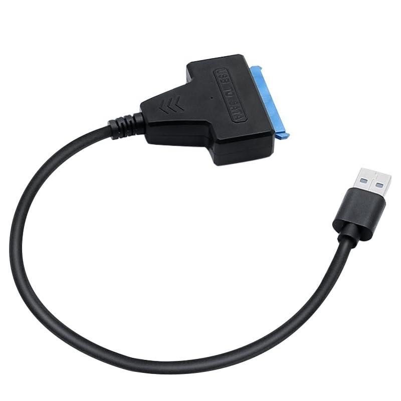 Rakuten - SATA USB 3.0 変換アダプター SATAケーブル 2.5/3.5インチSSD /HDD用 ケーブル コンバーター SATA USB3.0変換ケーブル 5Gbps 高速転送 USB3.0 2TB SSD/HDD 外付け 変換 コネクタ Windo